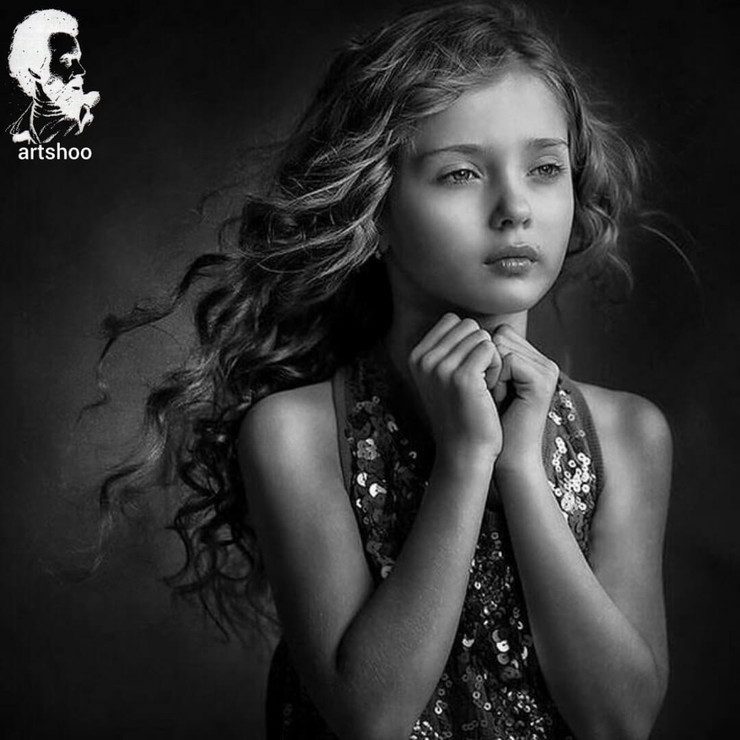 آموزش نقاشی سیاه قلم